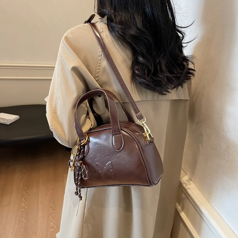 Bansusu PU Handbag Shoulder Bag Crossbody Bag Women's Light Brown/Dark Brown/Coffee/Black-10