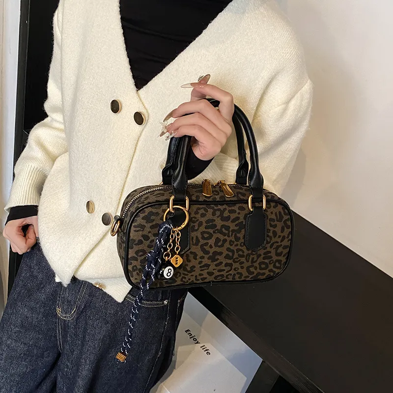 Yi Brigade PU Handbag Women's Black-1