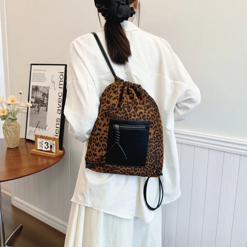 Bansusu PU Backpack Regular Women's Coffee/Black-10