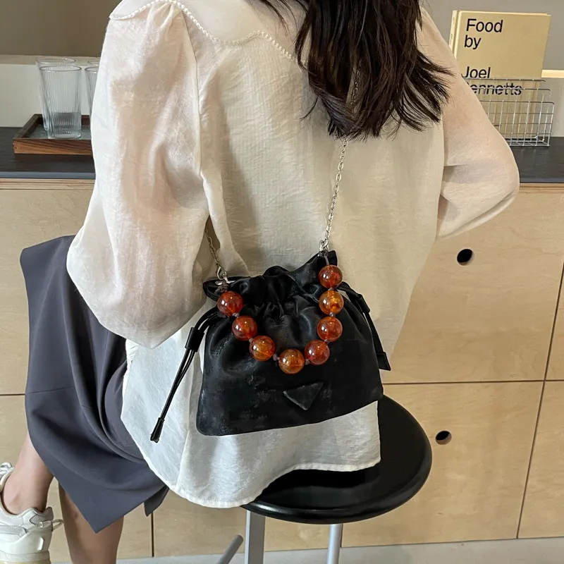 BRINCH PU Bucket Bags Shoulder Bags Women's Purple/Pink/Black/White-11