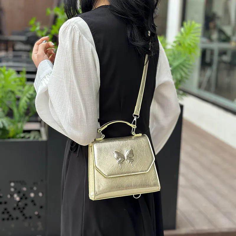 Bansusu PU Backpack Regular Women's Silver/Gold/Pink/Black-6