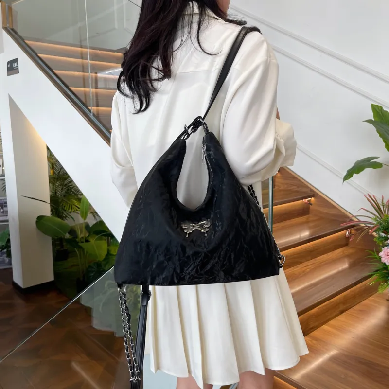 BRINCH Velour Shoulder Bag Crossbody Bag Backpack Women's-13