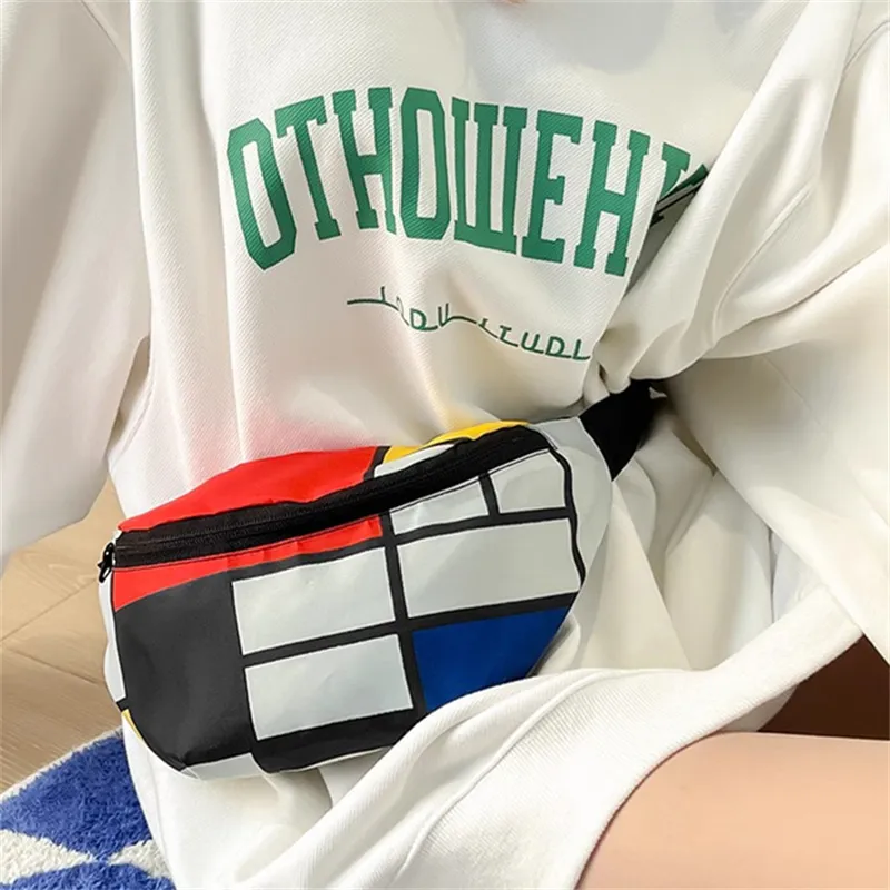 Loqi Mondeur Collaboration Recycled Polyester Shoulder Bag Crossbody Bag Fanny Pack Unisex Mondelez-2