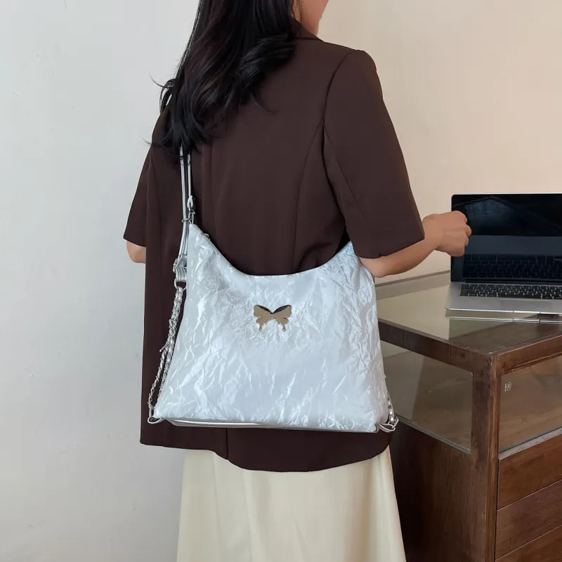 BRINCH Velour Shoulder Bag Crossbody Bag Backpack Women's-3