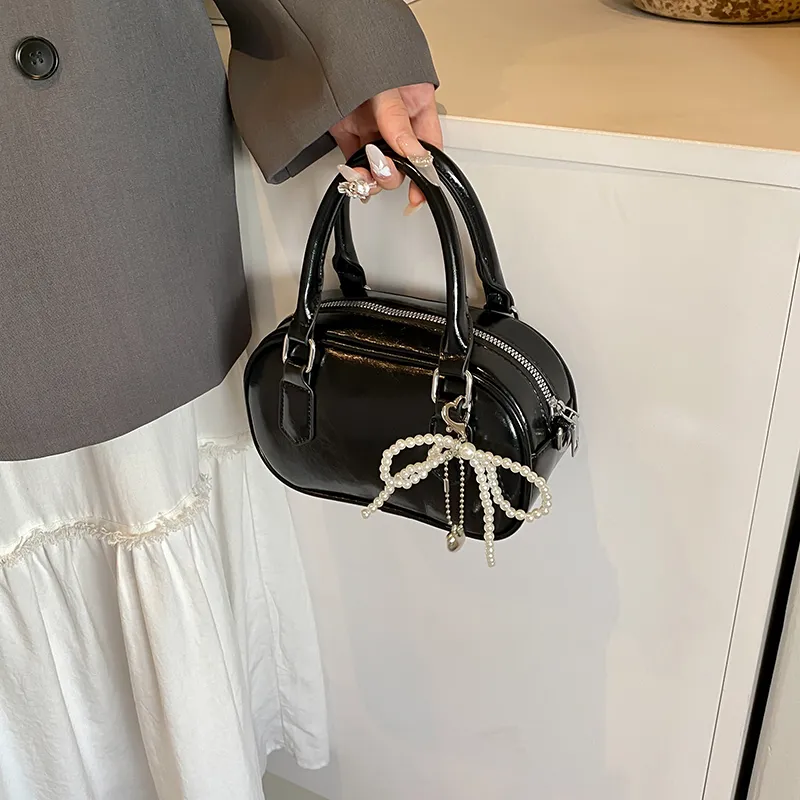 BRINCH PU Shoulder Bag Crossbody Bag Handbags Regular Women's Black Red Silver White-16