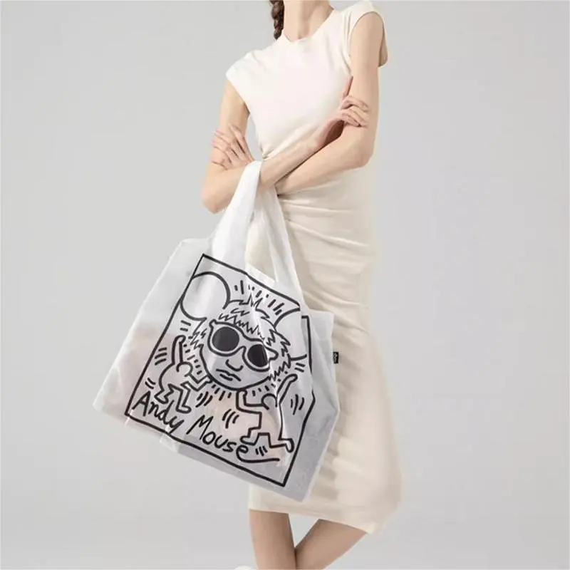 Loqi Recycled Material Handbags Shoulder Bags Regular Unisex Multicolor-4