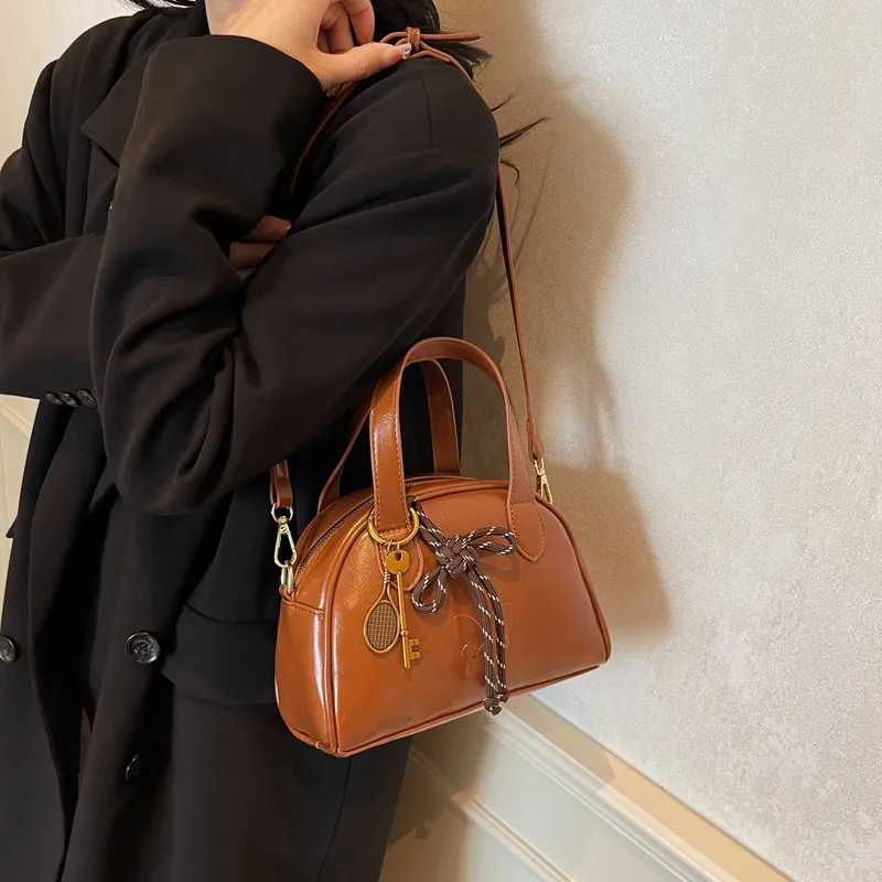 Bansusu PU Handbag Shoulder Bag Crossbody Bag Women's Light Brown/Dark Brown/Coffee/Black-1