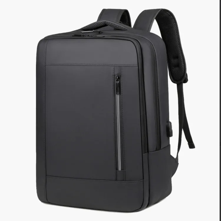 BRINCH Membrana Dermalis Backpack Men's Black Gray-2
