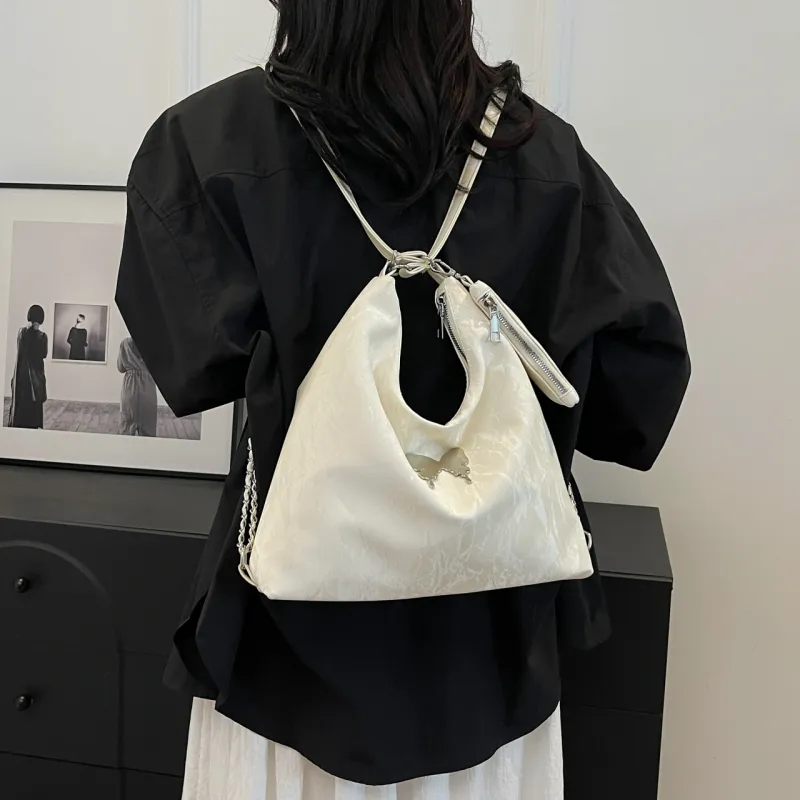 BRINCH Velour Shoulder Bag Crossbody Bag Backpack Women's-8
