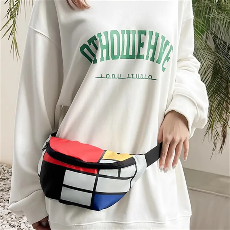 Loqi Mondeur Collaboration Recycled Polyester Shoulder Bag Crossbody Bag Fanny Pack Unisex Mondelez-3