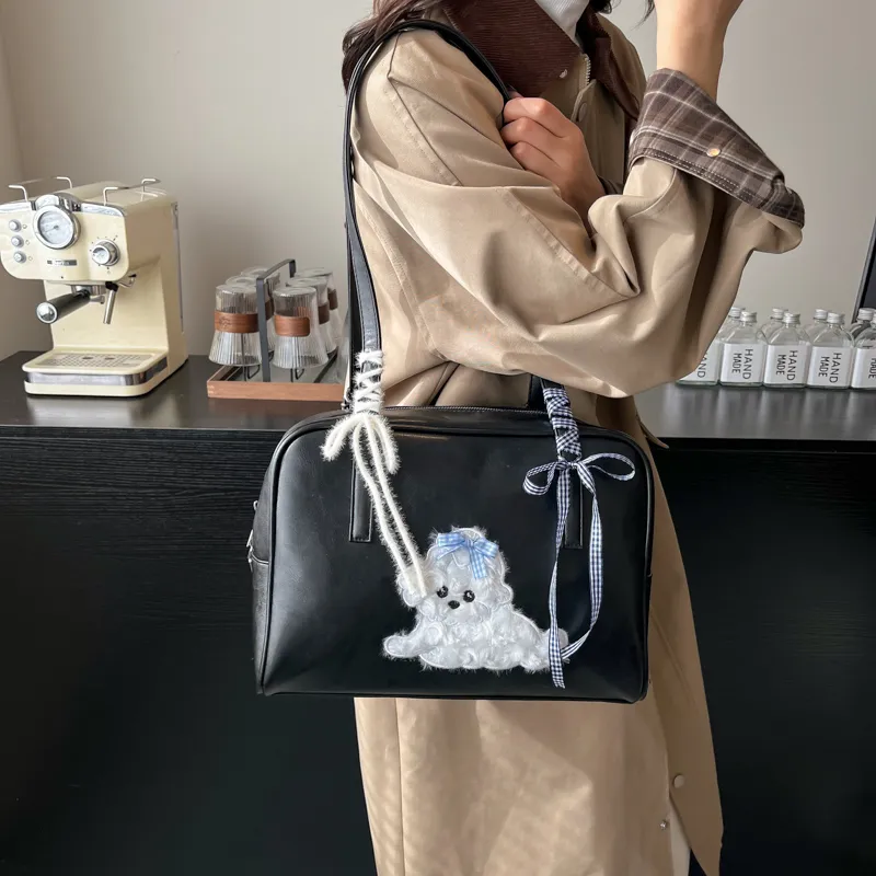 BRINCH PU One Shoulder Handbags Regular Women's Brown/Coffee/Black-9