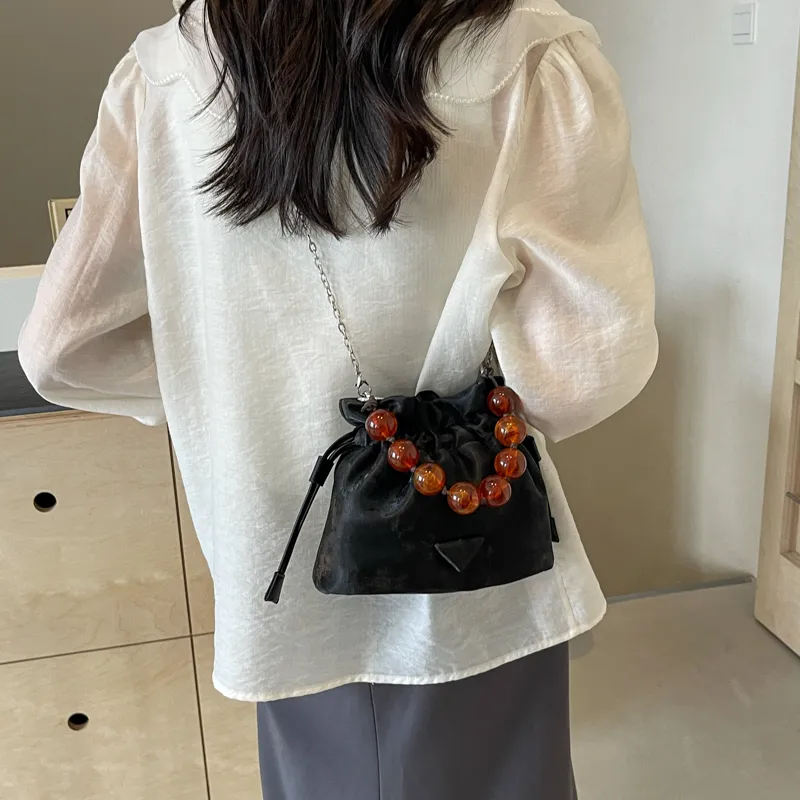 BRINCH PU Bucket Bags Shoulder Bags Women's Purple/Pink/Black/White-10
