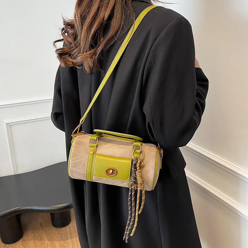 SWIMADE PU Handbag Regular Women's Black/Khaki/Green/Coffee-13