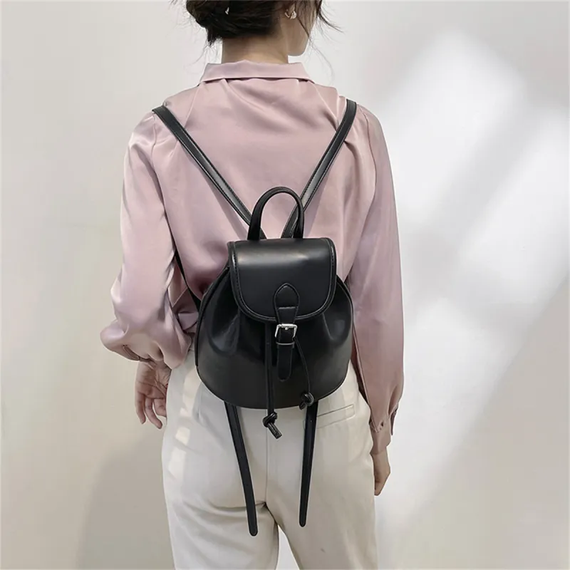 Duoluplo Doron Paul PU Backpack Women's Pink/Black/Green/White/Khaki-6