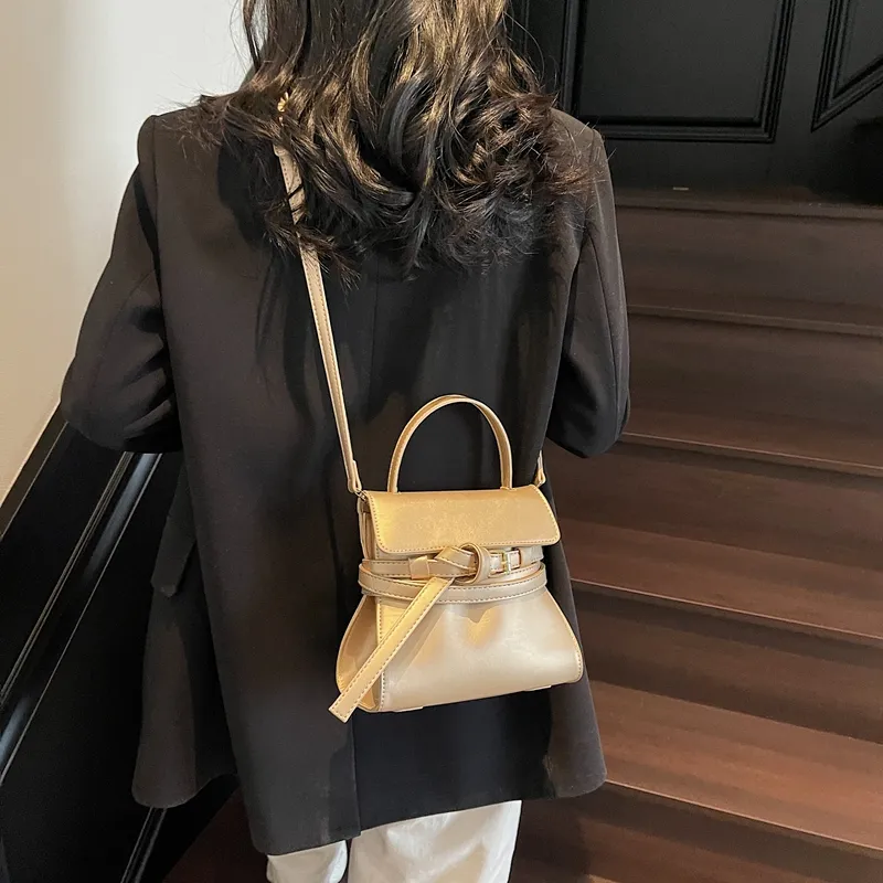 SWIMADE PU Handbag Regular Women's Black/Burgundy/Coffee/Champagne Gold-3