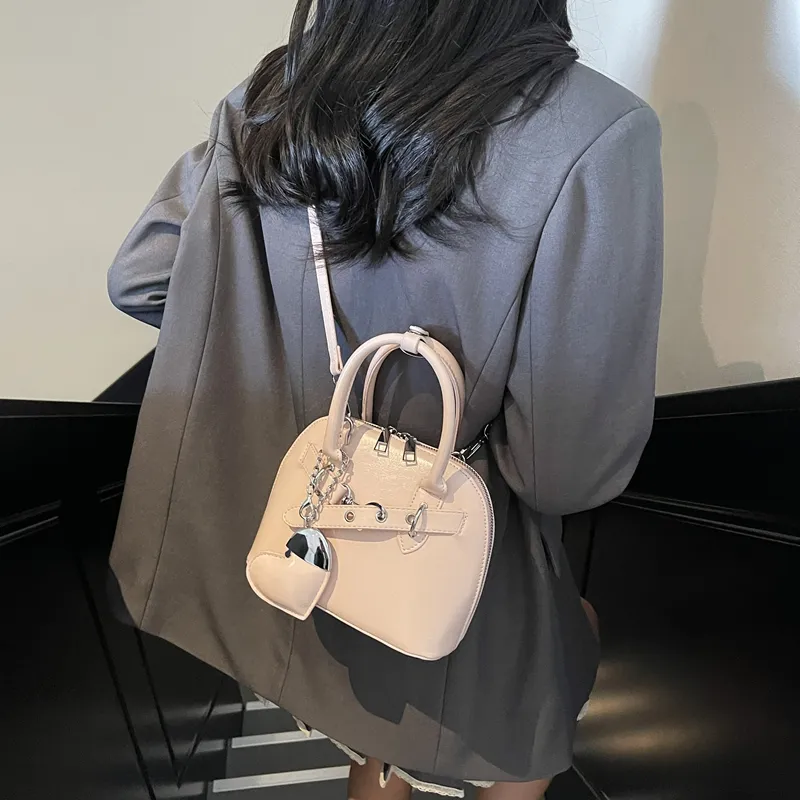 SWIMADE PU Shoulder Bag, Crossbody Bag, Handbag Regular Women's Black/Pink/Gray/Beige-3