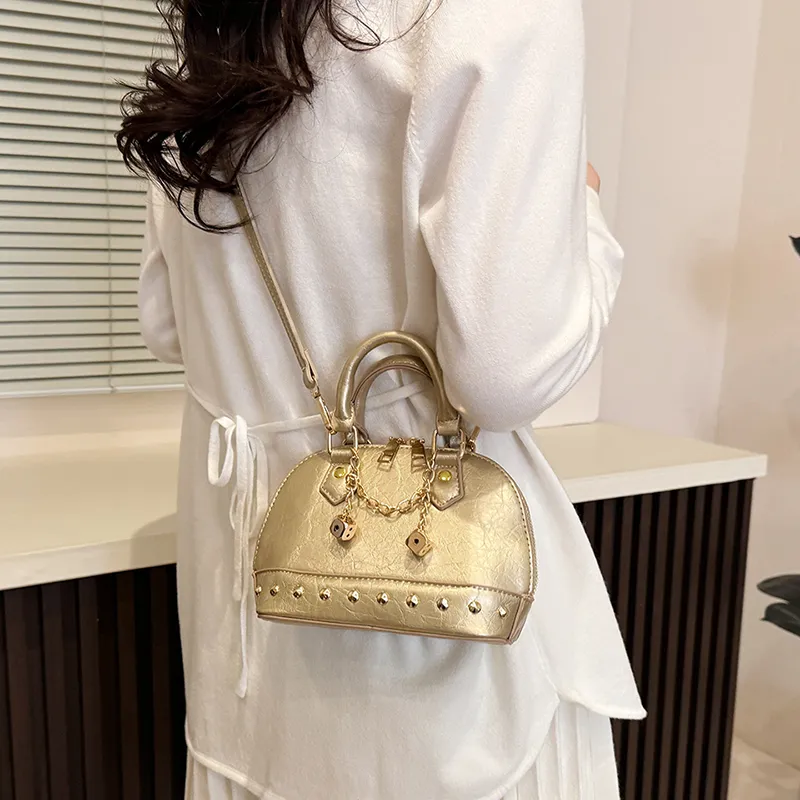SWIMADE PU Handbag Women's Silver/Black/Red/Gold-2
