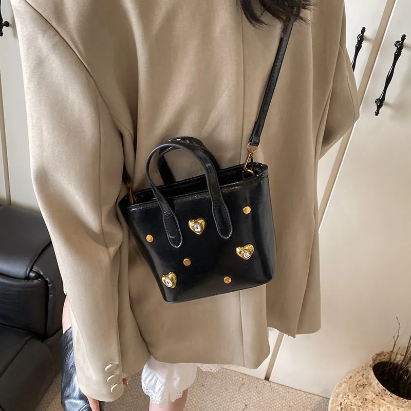 SWIMADE PU Crossbody One Shoulder Handbag Women's White/Silver/Black/Red/Coffee/Brown-17