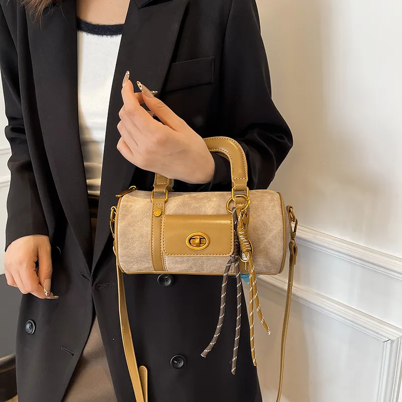 SWIMADE PU Handbag Regular Women's Black/Khaki/Green/Coffee-22