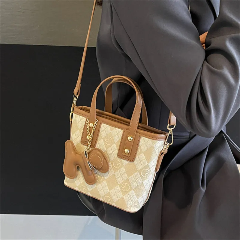 Duoluplo Doron Paul PU Crossbody One Shoulder Handbag Women's Multicolor-13