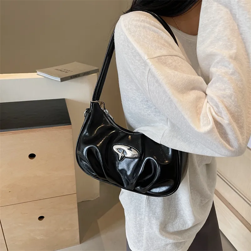 SWIMADE PU Portable Crossbody Bag, Shoulder Bag Women's Red/Black/Silver/Ecru-6