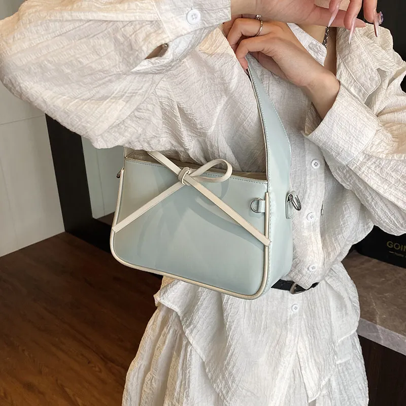 SWIMADE PU Handbag Women's White/Black/Red/Blue-27