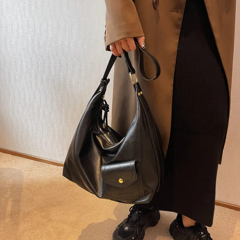 SWIMADE PU Tote Bag, Shopping Bag, Crossbody Bag, Shoulder Bag Women's Black/Coffee/Green/Brown-4