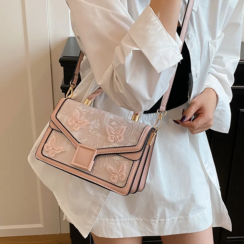 SWIMADE PU Handbag Women's White/Black/Pink/Red/Green-11