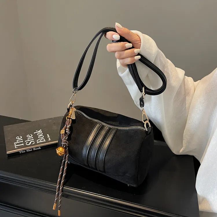 Duoluplo Doron Paul Pu Crossbody Bag, Shoulder Bag Regular Women's Brown/Burgundy/Coffee/Black-13