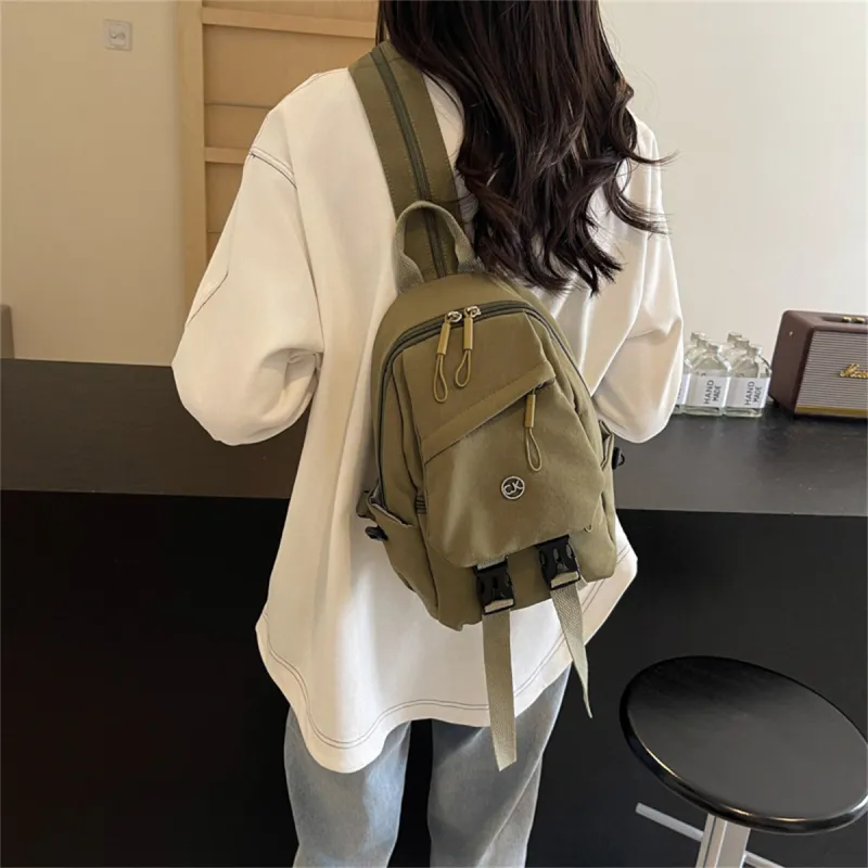 Duoluplo Doron Paul Nylon Fabric Backpack Women's Multicolor-28