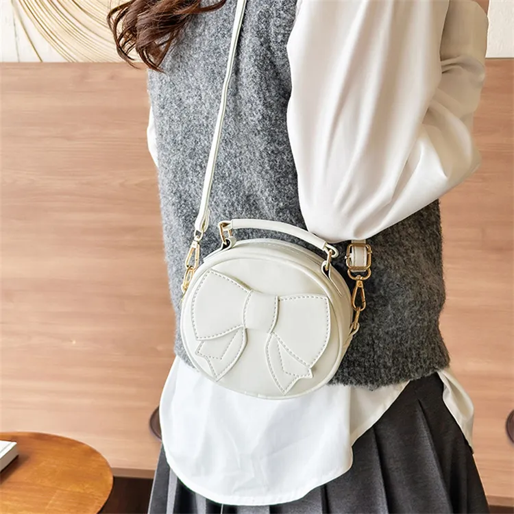 Duoluplo Doron Paul PU Cute Small Round Bag Handbag Regular Women's Multicolor-7