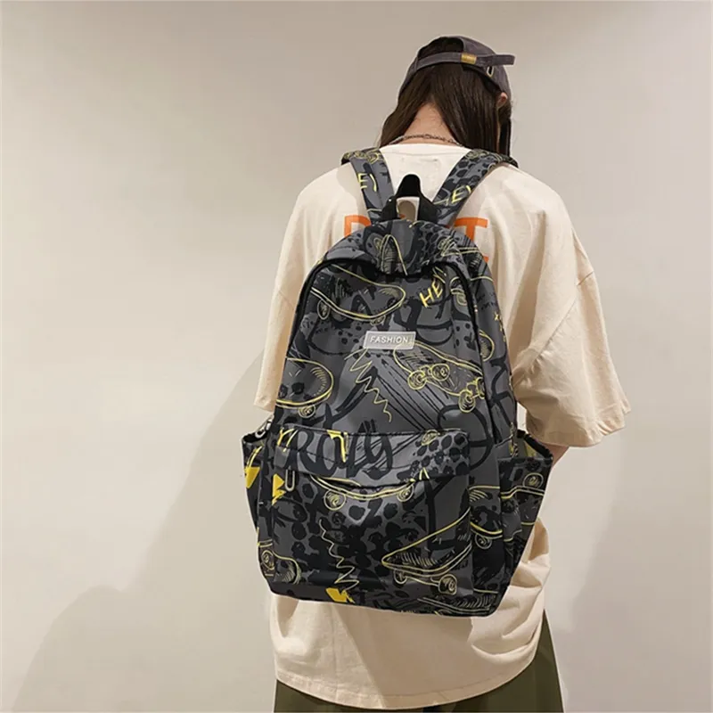 Duoluplo Doron Paul Nylon Backpack Unisex Multicolor-7