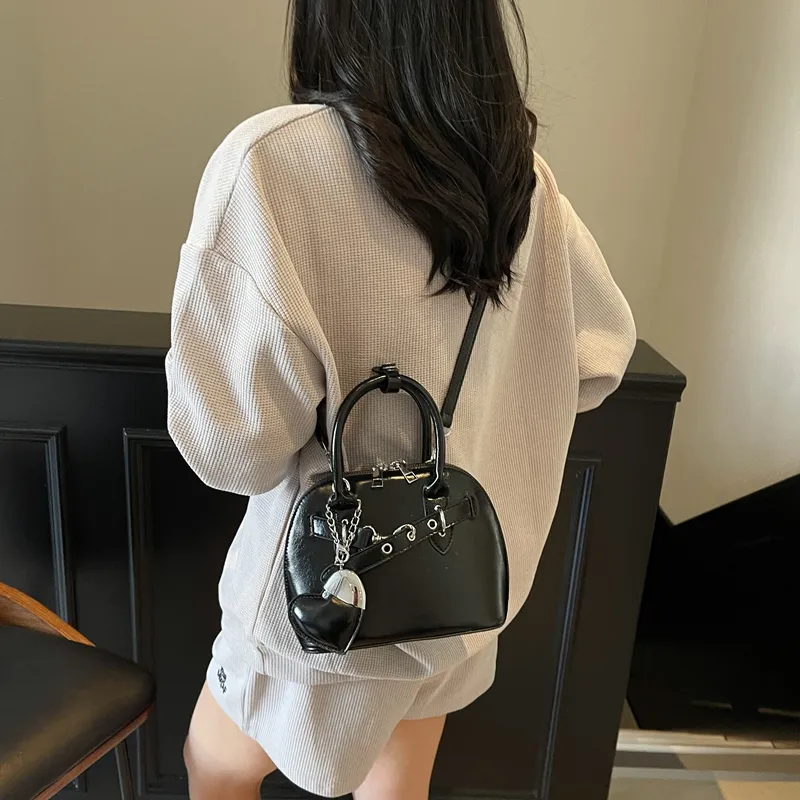 SWIMADE PU Shoulder Bag, Crossbody Bag, Handbag Regular Women's Black/Pink/Gray/Beige-11