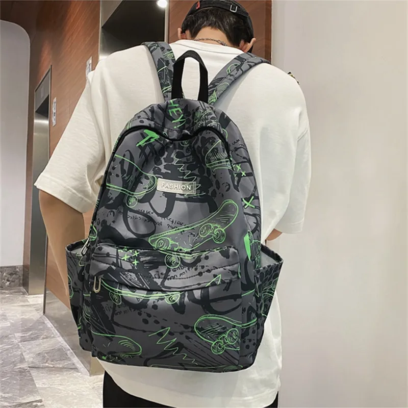 Duoluplo Doron Paul Nylon Backpack Unisex Multicolor-20