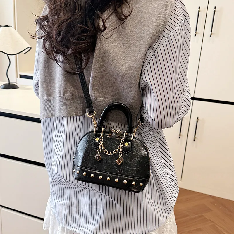 SWIMADE PU Handbag Women's Silver/Black/Red/Gold-17