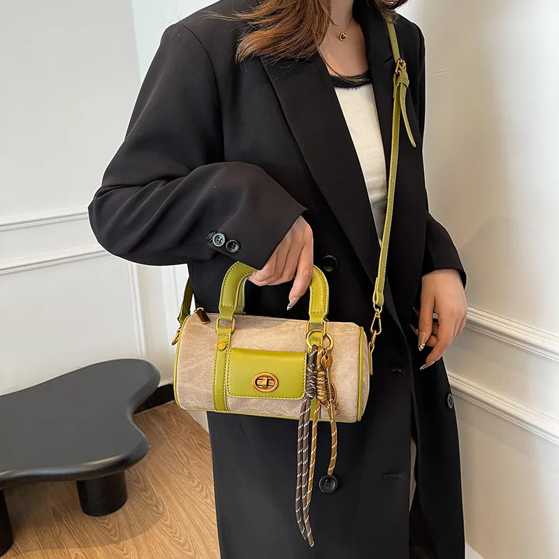 SWIMADE PU Handbag Regular Women's Black/Khaki/Green/Coffee-10