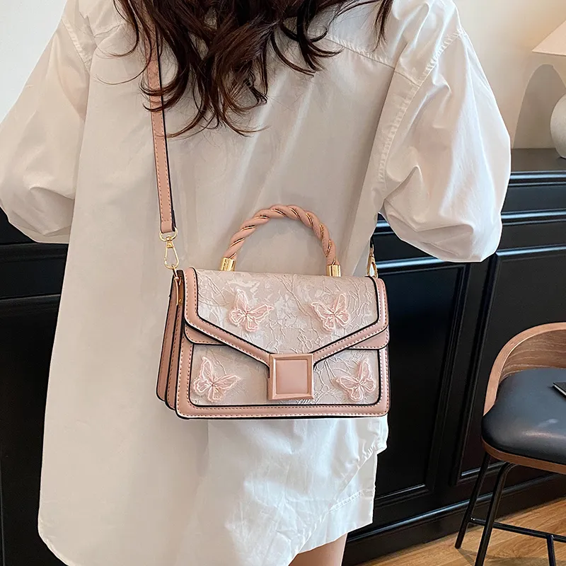 SWIMADE PU Handbag Women's White/Black/Pink/Red/Green-12