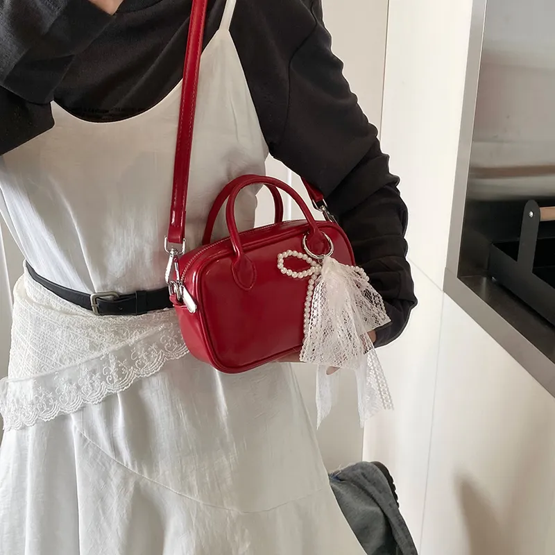 SWIMADE PU Crossbody Bag, Handbag Regular Women's Black/Red/Blue/Pink-27