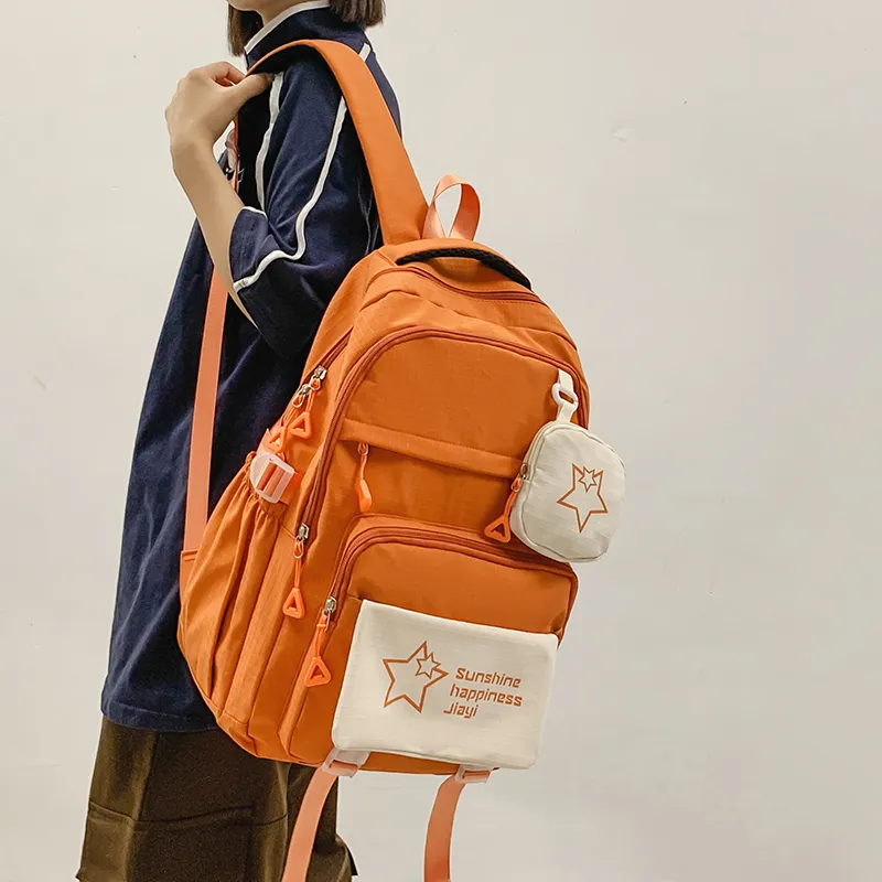 Duoluplo Doron Paul Nylon Backpack Women's Multicolor-12