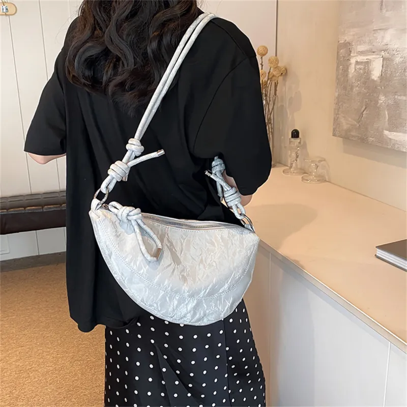 Duoluplo Doron Paul PU Crossbody Bag, Shoulder Bag Women's Black, Silver, Green, White-7
