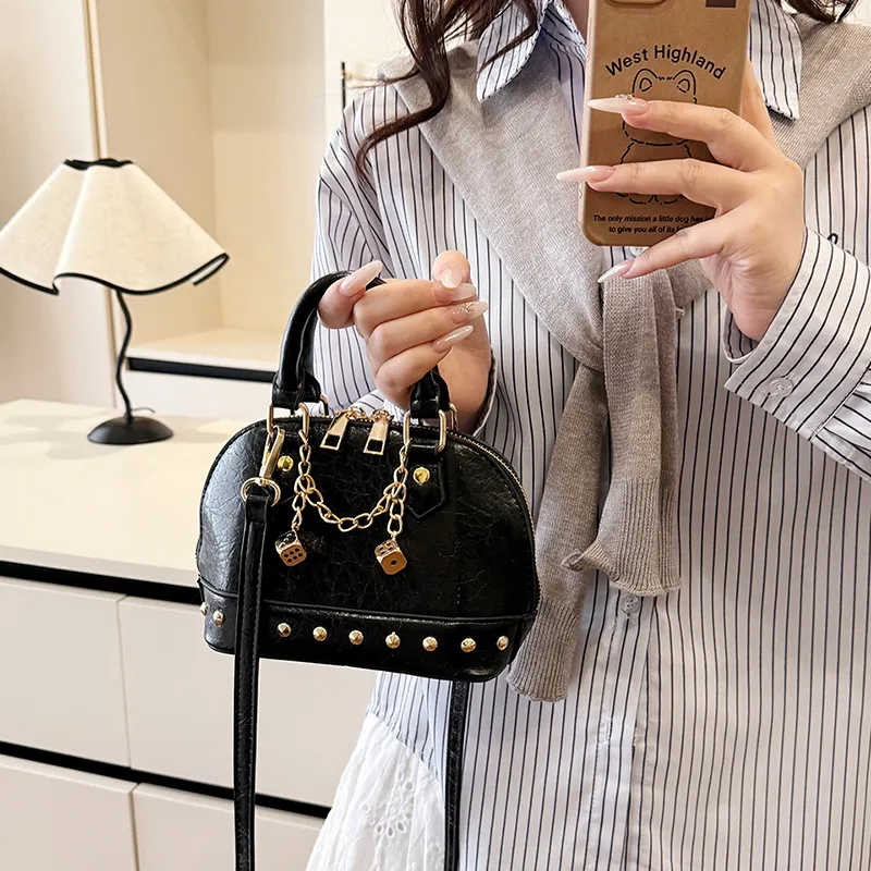 SWIMADE PU Handbag Women's Silver/Black/Red/Gold-15