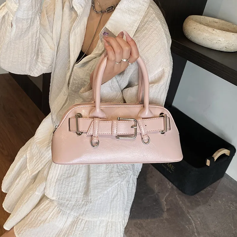 SWIMADE PU One Shoulder Handbags Women's White/Black/Yellow/Blue/Pink-23