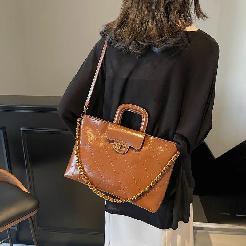 SWIMADE PU Handbag Women's White/Black/Coffee/Brown-16
