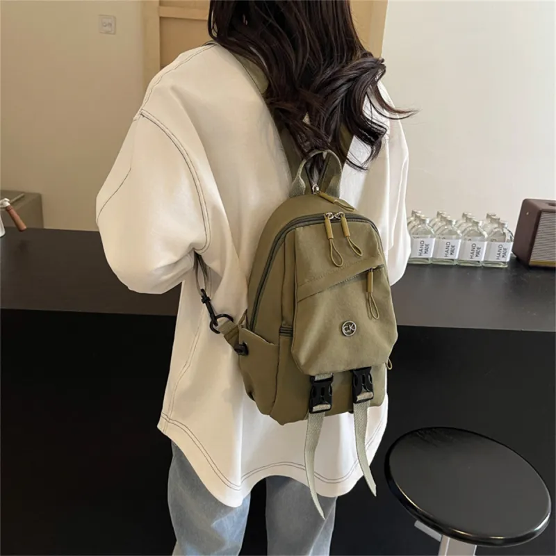 Duoluplo Doron Paul Nylon Fabric Backpack Women's Multicolor-24