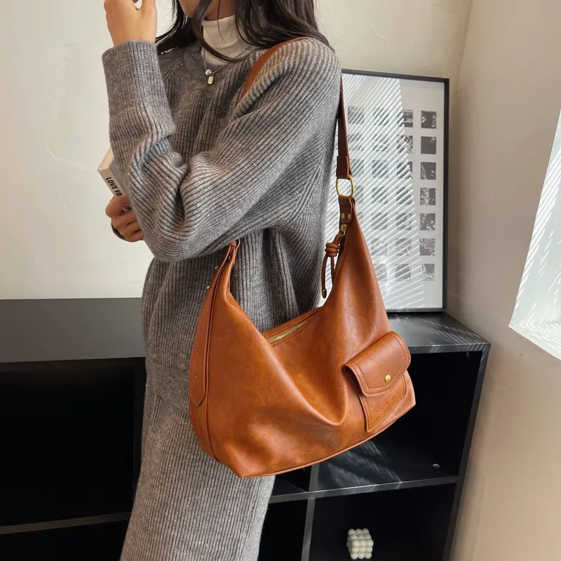 SWIMADE PU Tote Bag, Shopping Bag, Crossbody Bag, Shoulder Bag Women's Black/Coffee/Green/Brown-18