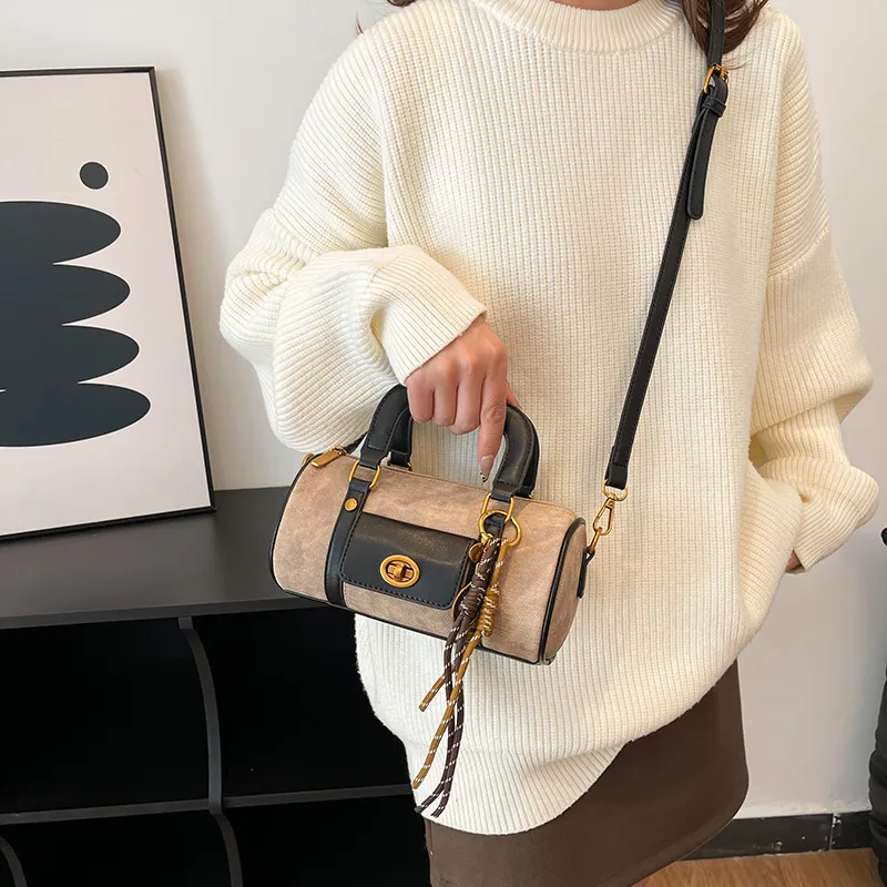 SWIMADE PU Handbag Regular Women's Black/Khaki/Green/Coffee-1