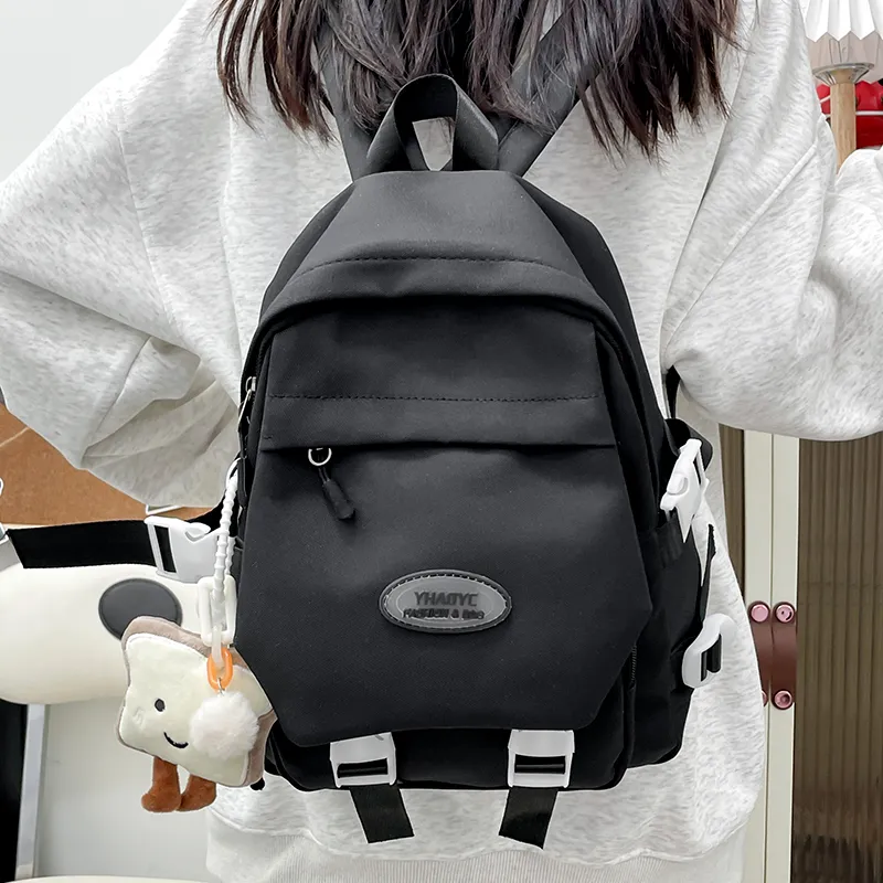 SWIMADE Nylon Backpack Women's Blue/Yellow/Black/White/Pink-8