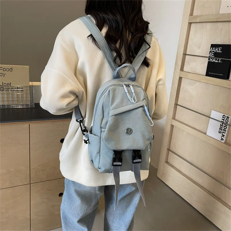 Duoluplo Doron Paul Nylon Fabric Backpack Women's Multicolor-32