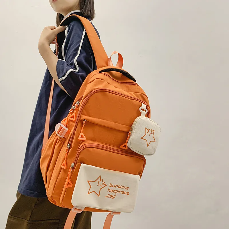 Duoluplo Doron Paul Nylon Backpack Women's Multicolor-11