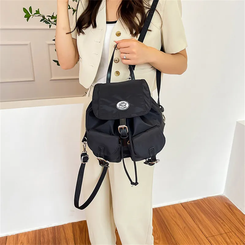 Duoluplo Doron Paul Nylon Backpack Regular Women's Multicolor-2